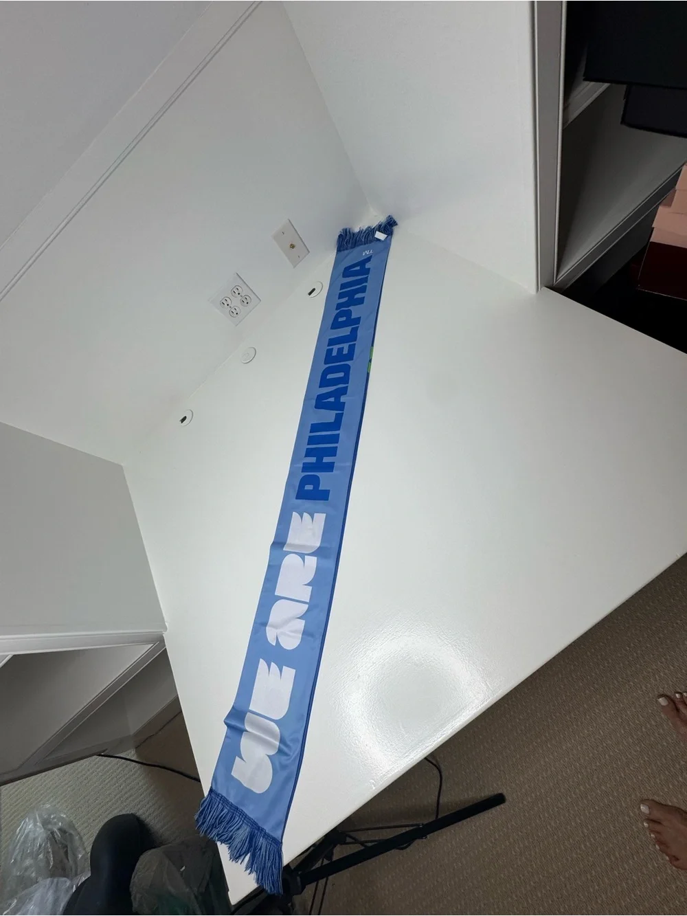 FIFA Philadelphia Blue & Lime Fan Scarf